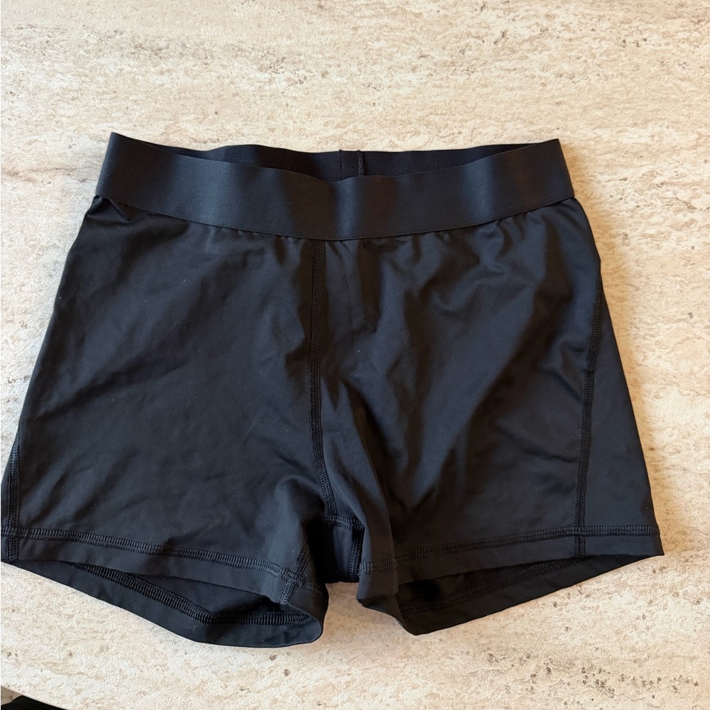 Victoria's Secret Sport The Player Black Athletic Shorts